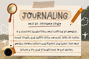 Journaling Doodle font, a Handwritten Font by Mussbolo Studio (Thumbnail 1 of 3)