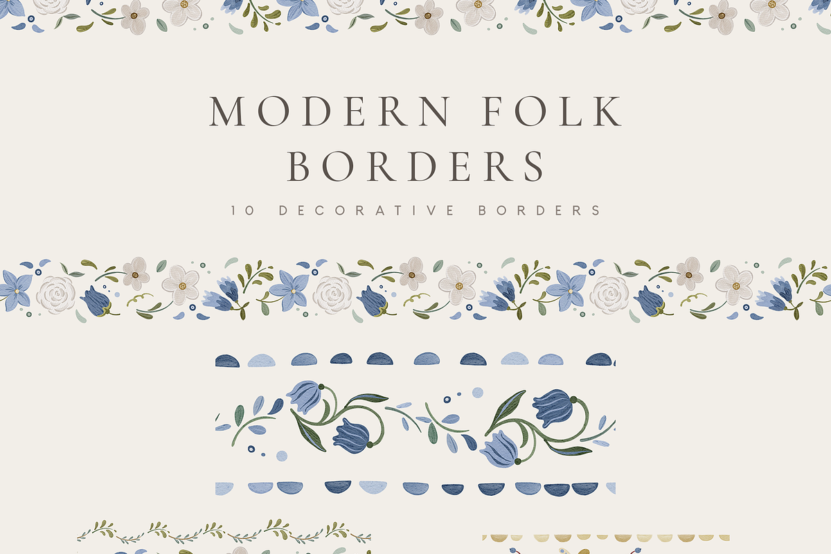 Modern Folk Motifs Collection, a Decorative Illustration by Karma (Photo 9 of 17)