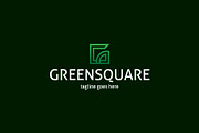 Green Square - Letter G Logo, a Branding & Logo Template by ashenterprise (Thumbnail 1 of 2)
