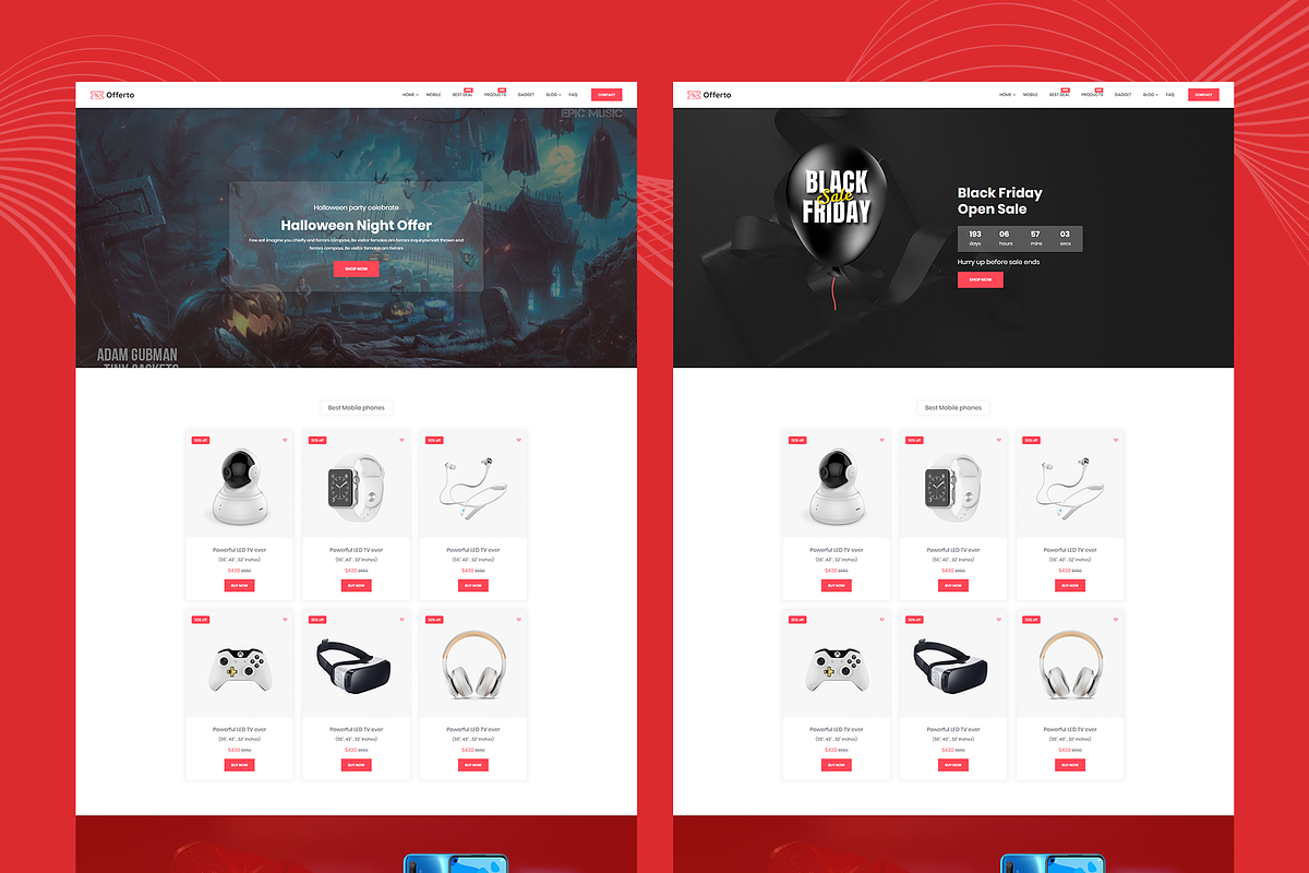 Offerto - Offer Landing Template, a HTML Template by THESOFTKING (Photo 2 of 3)