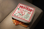 Pizza Box Mockup, a Packaging Mockup by Pitchlook.Studio (Thumbnail 2 of 4)