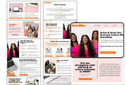 Consulting & Coaching Website Design, a Templates & Theme by wekreatif (Thumbnail 2 of 5)