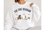 Tis the Season Ghost PNG, a Seasonal Illustration by DreamCafeArt (Thumbnail 4 of 7)