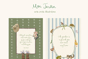 Spring Watercolor Illustrations, a Decorative Illustration by whiteheartdesign (Thumbnail 5 of 30)