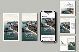 Instagram Post Mockup, an Advertising Mockup by Se٧enStudio