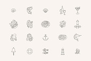 Seafood logo elements and templates, a Graphic by Vasylyka (Thumbnail 14 of 15)