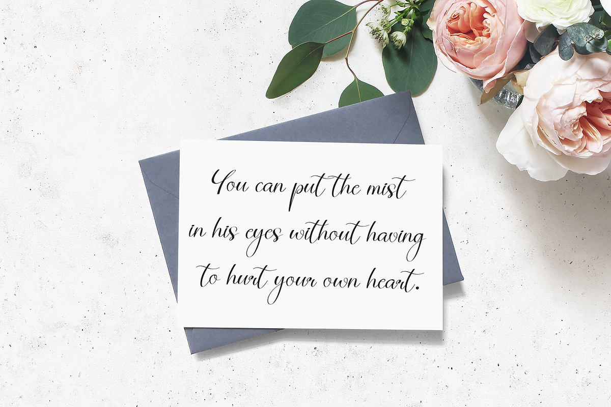 Autumn | Script Font, a Handwritten Font by Scratchones (Photo 3 of 8)