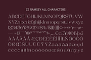 CS Ramsey – Elegant Font, a Serif Font by Craft Supply Co. (Thumbnail 8 of 8)