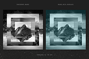 Masker II Photo Collage Templates, a Social Media Template by Hello Mart (Thumbnail 9 of 26)