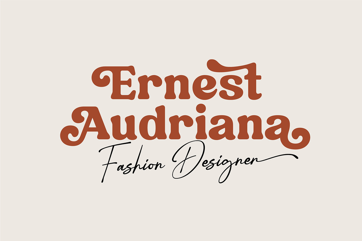 Bremlin - Bold Retro Font - UPDATE!, a Serif Font by Grezline Studio (Photo 7 of 18)