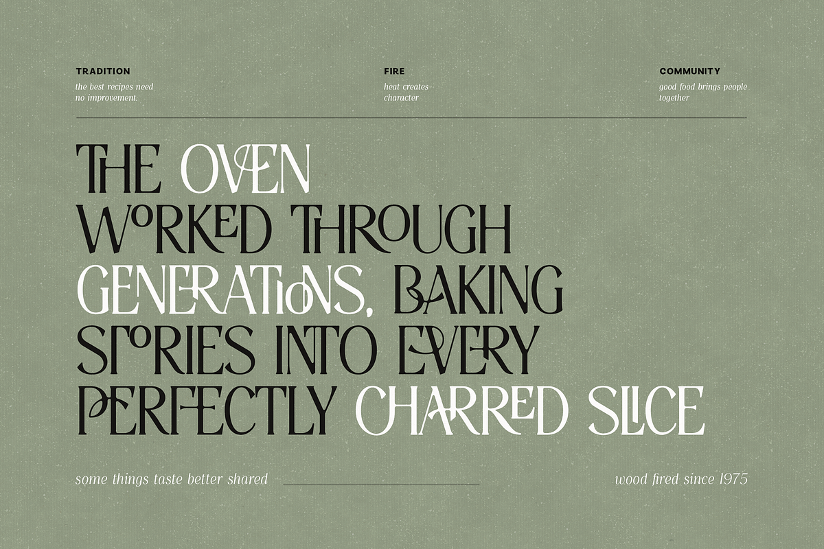 Thereon - Modern Romantic Serif Font, a Serif Font by VP Fonts (Photo 15 of 21)