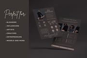 2 Page Media Kit Template Dark Brown, a Presentation Template by CoCreatorDesigns (Thumbnail 6 of 7)