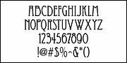 Oddly Nouveau JNL, a Font by Jeff Levine Fonts (Thumbnail 3 of 5)
