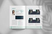 Annual report brochure template, a Brochure Template by Tanmoy Topu (Thumbnail 6 of 12)