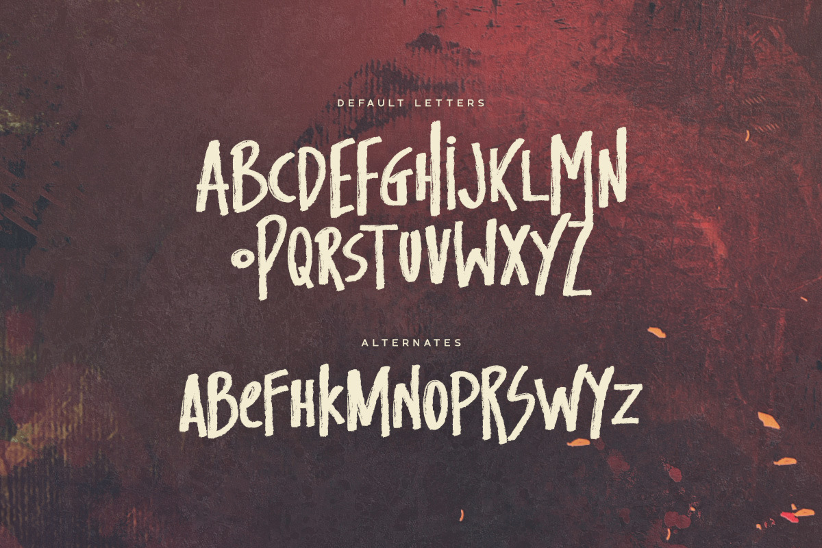 Pandemic - Brush Font preview 2