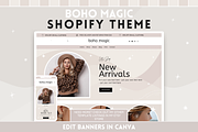 Neutral Boho Shop Banner Templates, a Shopify Template by SunshineStudioBoutique (Thumbnail 9 of 9)
