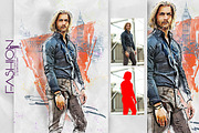 Fashion Sketch 2 Photoshop Action, an Action Add-On by GorynArt (Thumbnail 2 of 11)