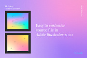 20 Abstract Neon Gradients 2, a Texture Graphic by le-genda (Thumbnail 3 of 11)