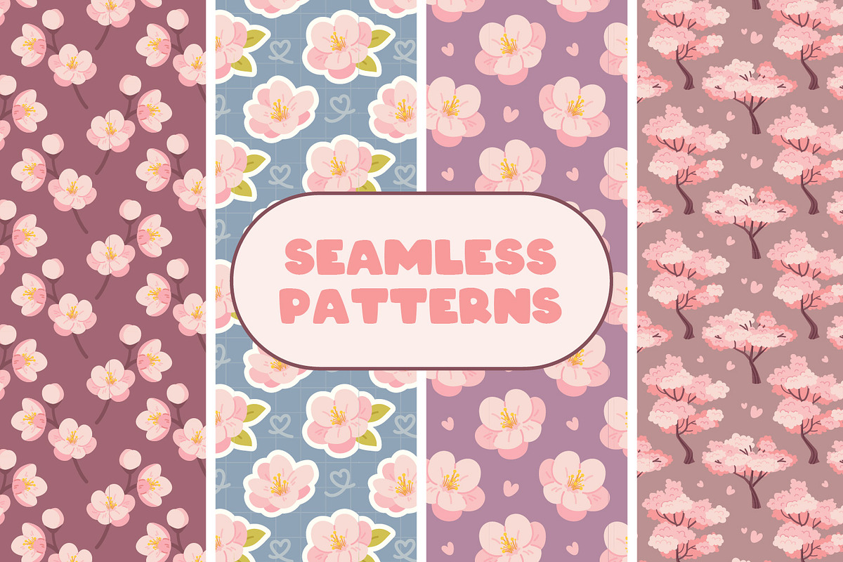 Sakura Stationery & Elements, a Stationery Template by so.ni.ka-store (Photo 10 of 11)