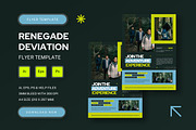 Renegade Deviation - Flyer Template, a Flyer Template by StreaksideStd (Thumbnail 1 of 3)