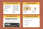 Notion Books and Reading Template, a Templates & Theme by Woolshark (Thumbnail 6 of 10)