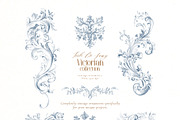 Victorian collection - Toile De Jouy, a Decorative Illustration by Pamyatka Shop (Thumbnail 9 of 16)