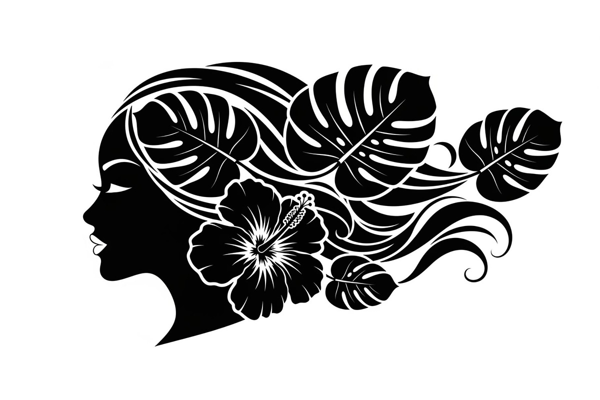 Floral Woman Face Silhouette Bundle, an Illustration by jahid234 (Photo 11 of 31)