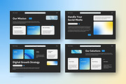 Data-Driven Social Media Agency, a Presentation Template by FIBRINOSÄ (Thumbnail 4 of 7)