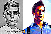 Oil Art Photoshop Action, an Action Add-On by MRI STUDIO (Thumbnail 3 of 4)