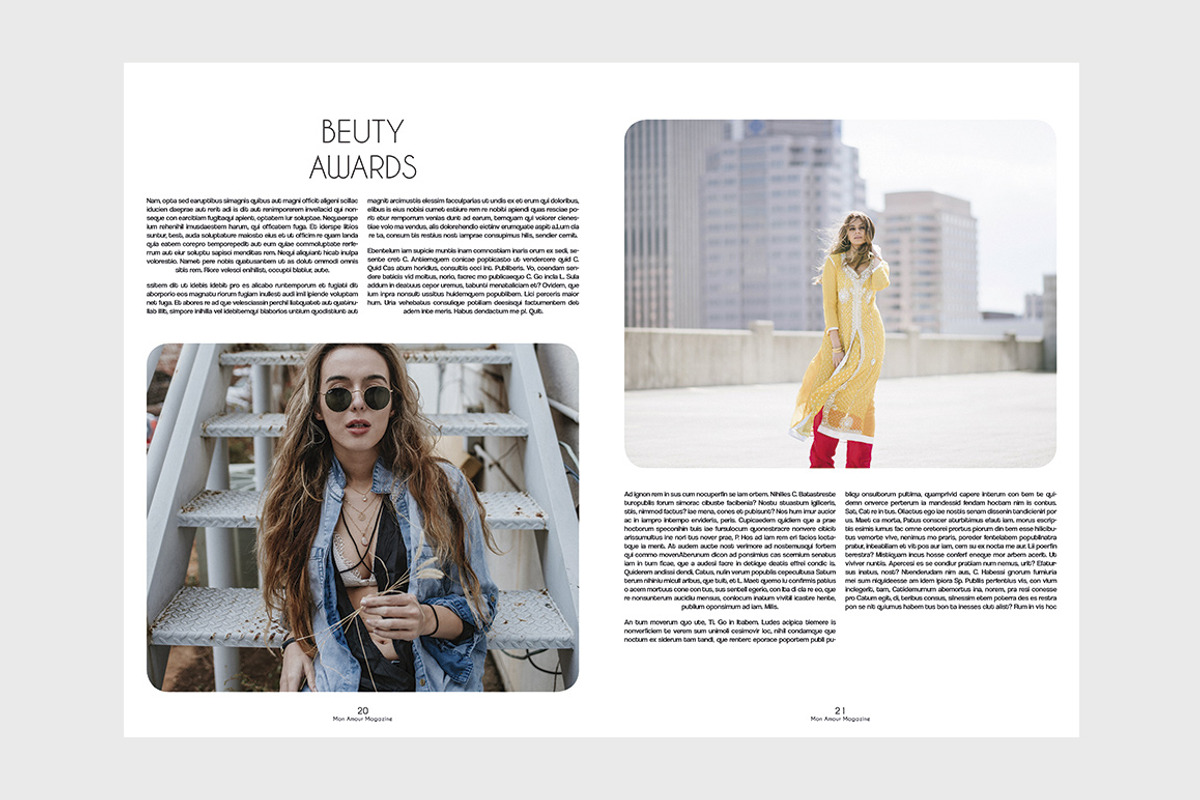 Mon Amour Magazine, a Magazine Template by N A N D U Z D E S I G N (Photo 11 of 15)