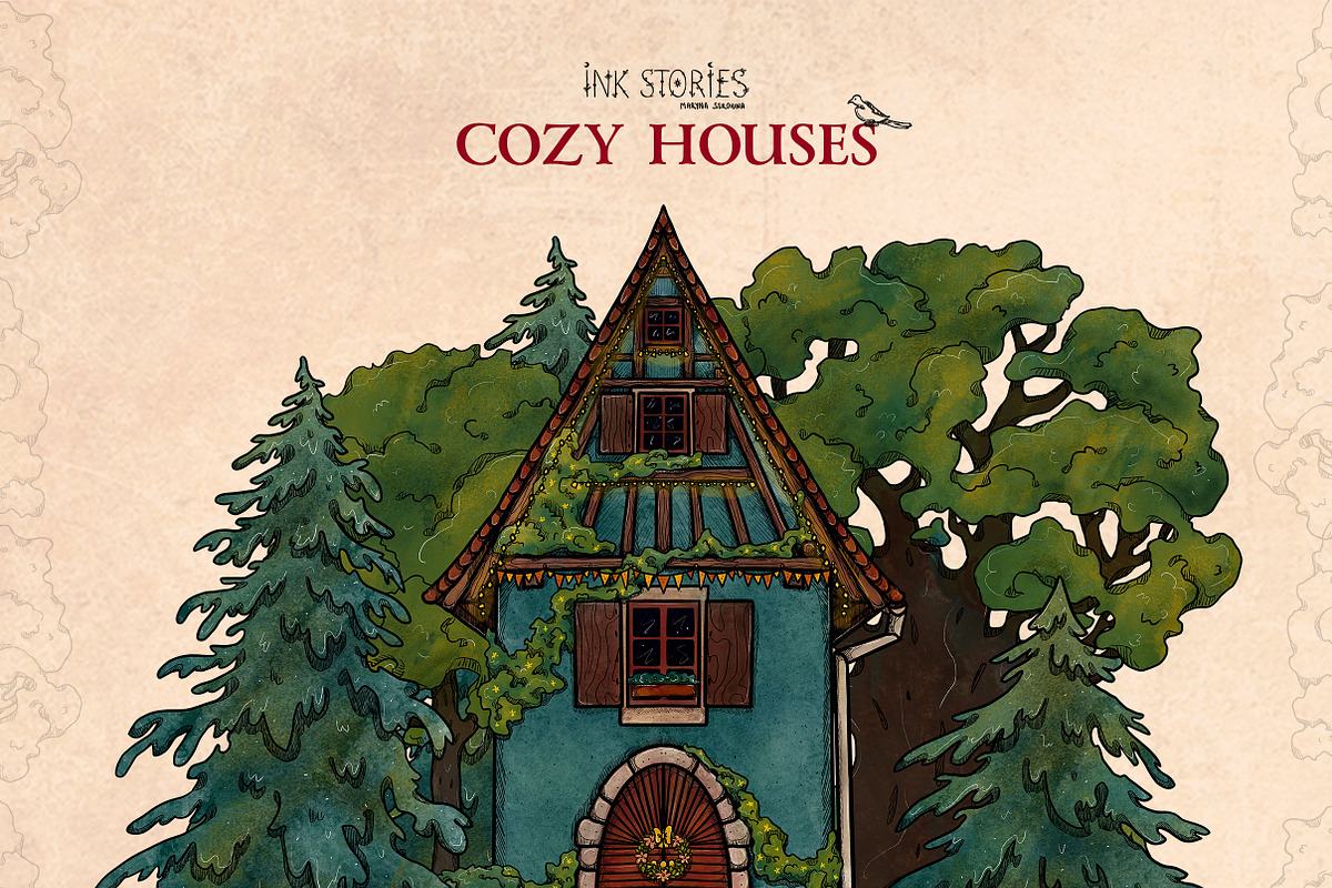 Cozy Houses, an Object Illustration by Ink Stories (Photo 20 of 22)