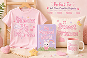 Pinkora, a Slab Serif Font by Wow Magic (Thumbnail 2 of 5)