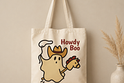 Howdy Boo SVG Cowboy Ghost Rodeo PNG, an Object Graphic by TanchaArt (Thumbnail 7 of 8)