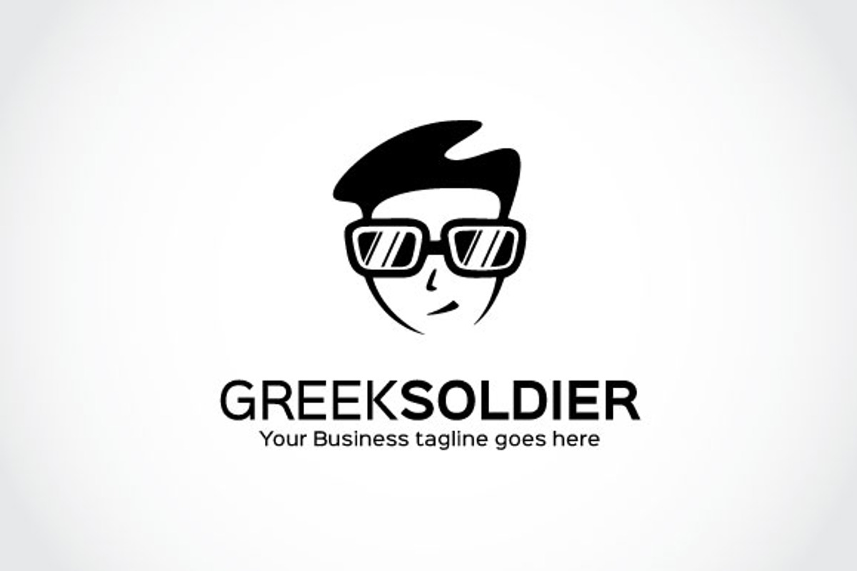 Greek Soldier Logo Template, a Branding & Logo Template by The Branding ...