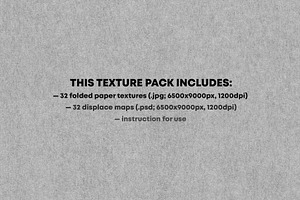 FOLDED PAPER TEXTURE PACK