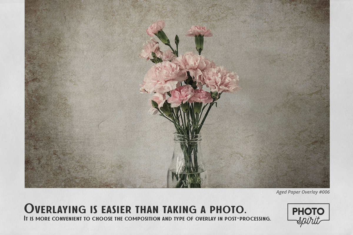 Aged Paper Effect Overlays, a Brushes & More by PhotoSpirit (Photo 2 of 9)