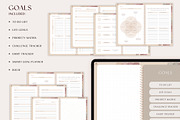 Undated digital planner, a Presentation Template by SofiaDesign16 (Thumbnail 9 of 13)