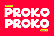 Proko - Typeface, a Sans Serif Font by Ideal Eksis (Thumbnail 4 of 7)