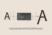 Victoria Avenue & Extras, a Serif Font by Design 265 (Thumbnail 4 of 6)