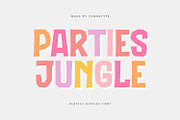 Parties Jungle, a Symbol Font by yumnatype (Thumbnail 1 of 10)
