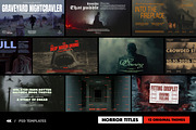 Horror Film Titles Collection, a Templates & Theme by pixelbuddha.net (Thumbnail 1 of 26)