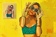 Splendid Oil Paint Cartoon Maker, an Action Add-On by U_Design (Thumbnail 11 of 14)