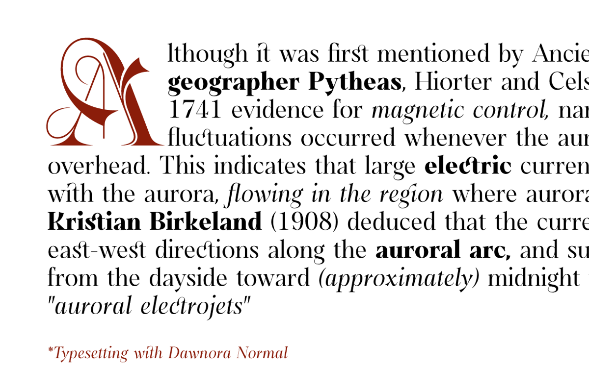 Dawnora Initials preview 5