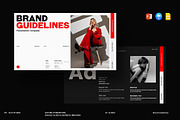 Brand Guidelines Presentation, a Presentation Template by Alvi-Studio (Thumbnail 1 of 9)