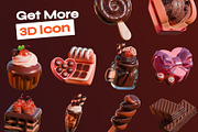 Happy World Chocolate Day, a Food & Drink 3D Model by orenjidesign (Thumbnail 3 of 8)