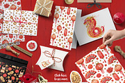 Chinese New Year, a Decorative Illustration by Watercolor by Tonia Tkach (Thumbnail 5 of 5)