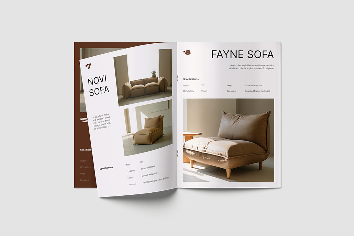 Project Property Look Book Template, a Brochure Template by TMint Play (Photo 5 of 8)