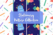 Stationery Pattern Collection, an Education Illustration by AnnMsl Lab (Thumbnail 1 of 5)