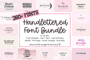 Handlettered Font Bundle, Volume 2, a Handwritten Font by Beck McCormick (Thumbnail 1 of 15)