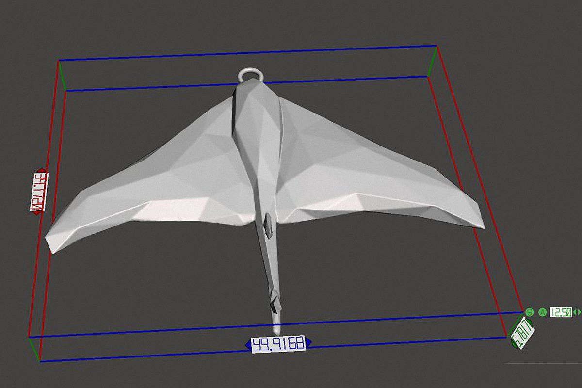 Stingray - Ocean Charm 3D Model, an Animal 3D Model by Kseniya-Omega (Photo 5 of 6)